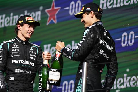 Zorgen bij Mercedes ondanks dubbel podium in Zandvoort: 'Zij zijn nu het team to beat'