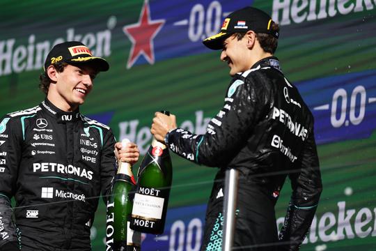 Zorgen bij Mercedes ondanks dubbel podium in Zandvoort: 'Zij zijn nu het team to beat'