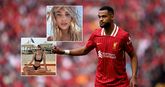 Cody Gakpo en twee spelersvrouwen van Liverpool. Getty Images/Instagram, beeldbewerking Sportnieuws.nl