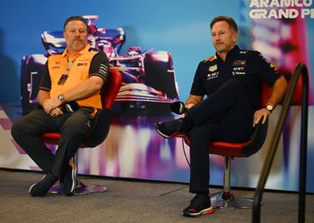 Grote bazen Red Bull en McLaren begraven even de strijdbijl tijdens pyjamaparty