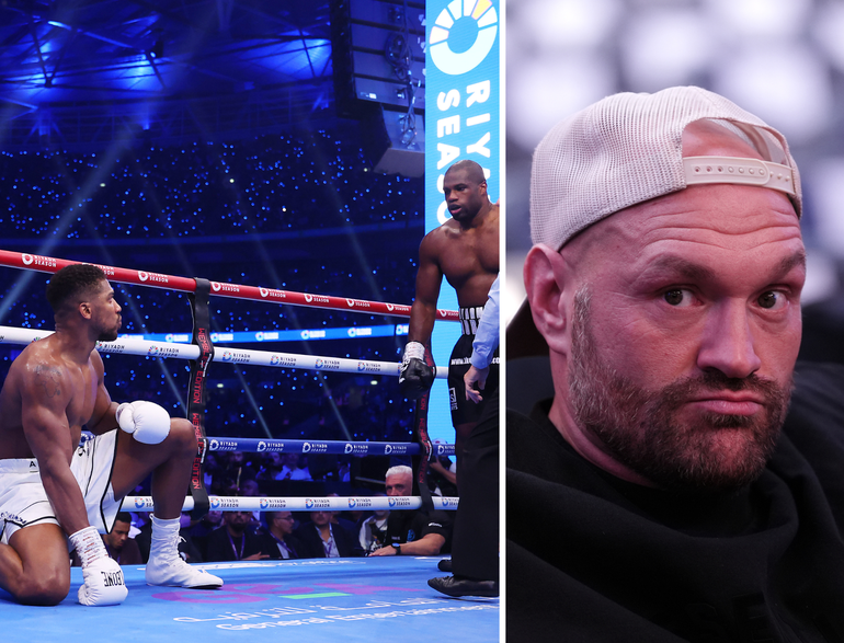 Tyson Fury is woest op 'stomme klootzak' Anthony Joshua na historisch gevecht: 'Het heeft me 150 miljoen gekost'