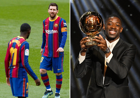 Hartverwarmende boodschap voor Ballon d'Or-winnaar Ousmane Dembélé: 'Je verdient het 1000 keer meer'