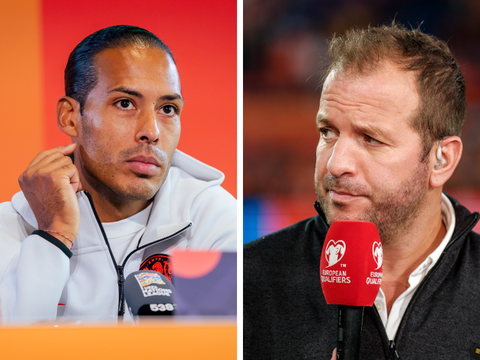 Rafael van der Vaart vindt dat Virgil van Dijk één ding had moeten zeggen tijdens woordenwisseling