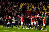 Go Ahead Eagles viert de overwinning. © Getty Images