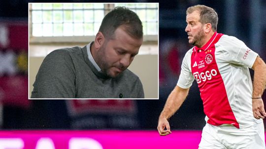 Betraande Rafael van der Vaart breekt op televisie: 'Het is gewoon een geweldige man'