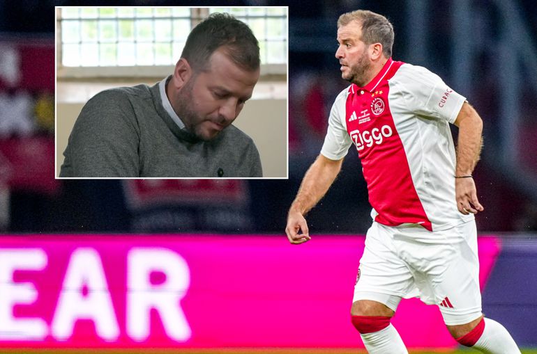 Betraande Rafael van der Vaart breekt op televisie: 'Het is gewoon een geweldige man'