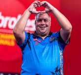 Jermaine Wattimena haalde de halve finales van de Players Championships Finals. PDC