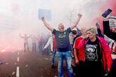 Feest bij fans van PSV ©ProShots