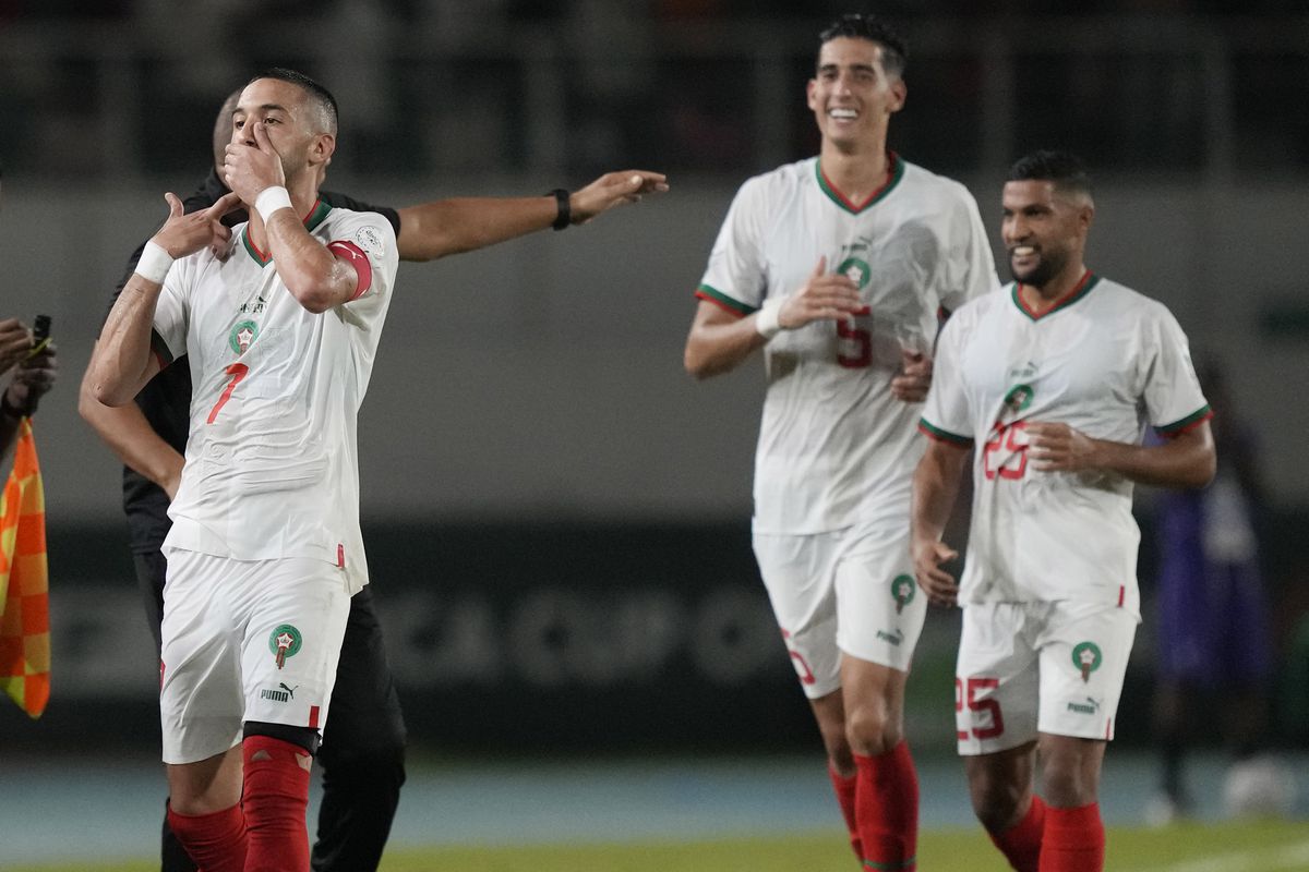 Afrika Cup | Marokko dankzij Hakim Ziyech als groepswinnaar naar achtste finales