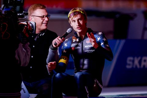 Verbazing om olympische plannen schaatskampioen Jordan Stolz: 'Waar bemoei jij je mee?'