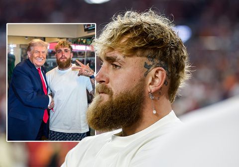 Jake Paul (verloofde Jutta Leerdam) poseert met Donald Trump: 'Groot succes'