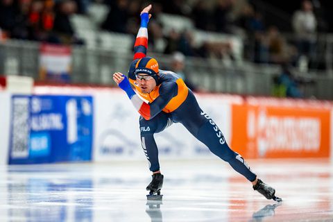 Topschaatser Joep Wennemars maakt indruk op World Cup in Inzell, maar Jordan Stolz is weer klasse apart