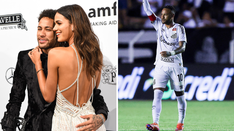 Neymar geeft fans koekje van eigen deeg na het aanhalen van zijn ex