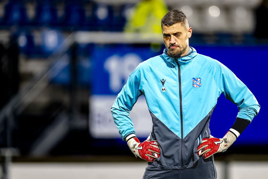 Heerenveen-keeper Andries Noppert ziet kansen na vertrek van Robin van Persie: 'Boterde niet altijd'