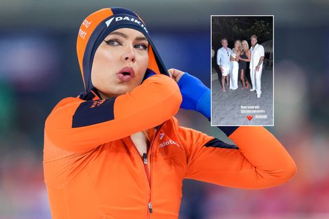 Stralende ouders van Jutta Leerdam en Jake Paul genieten van verlovingsfeestje op Caribisch eiland