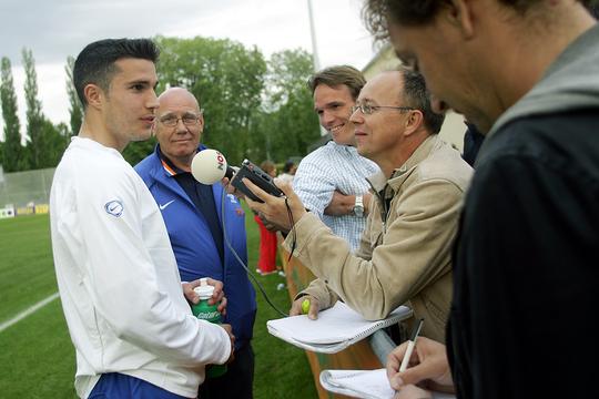Kees Jansma openhartig over bekoelde relatie met Robin van Persie: 'Zou graag een boek over hem maken'