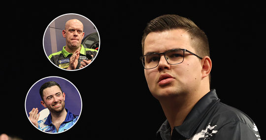 Geplaagde Gian van Veen krijgt berichtjes van topdarters na 'extreem heftige' pijn: 'Dit gun je niemand'