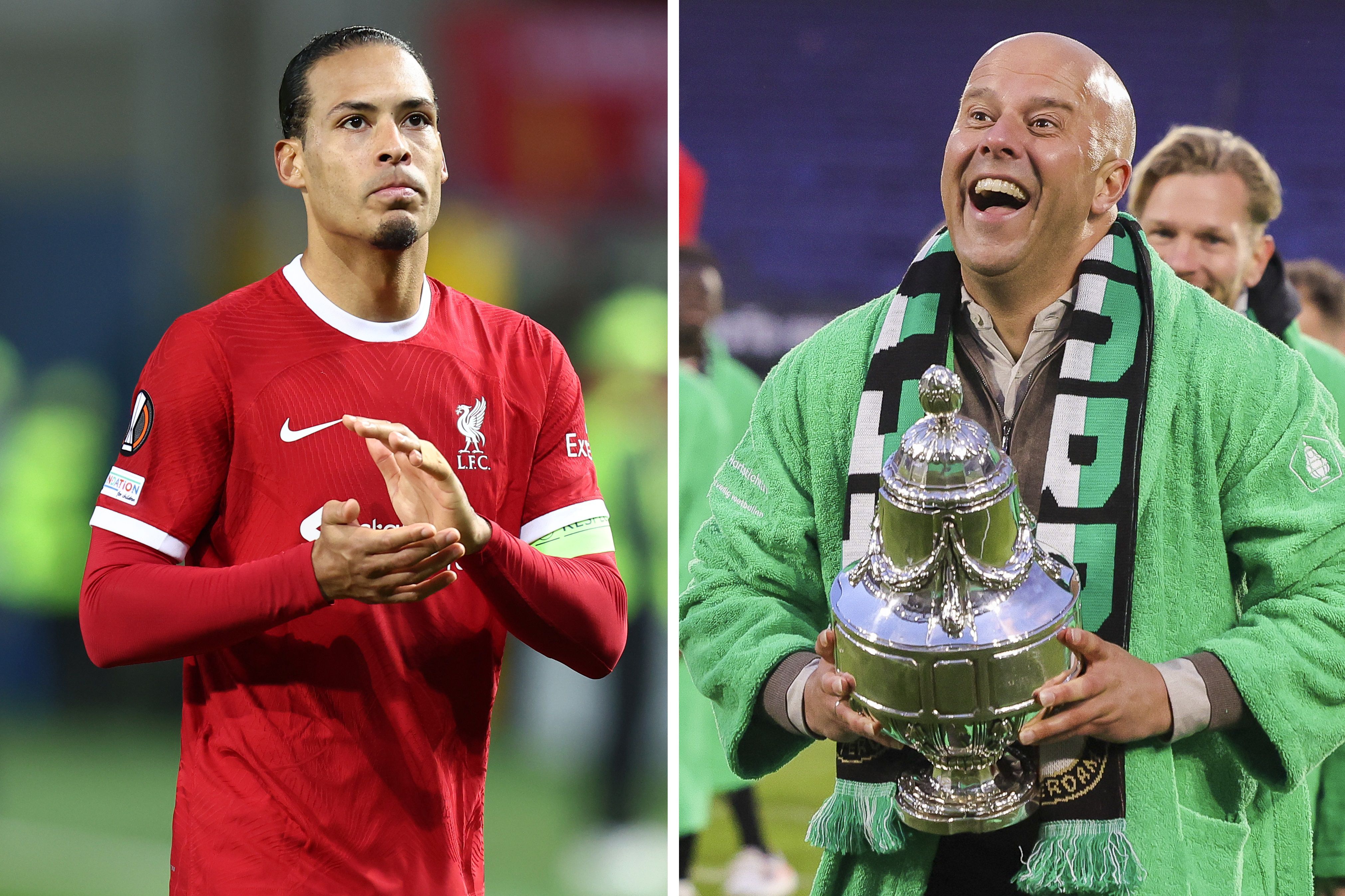 Zuchtende Virgil Van Dijk Lovend Over Arne Slot: 'Hij Is één Van De ...