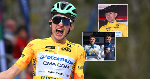 Dit is wielrenner Paul Seixas: toptalent (19) waar president Macron zich mee bemoeit moest geliefde maanden missen