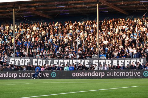 Kolderiek moment in Den Bosch: thuispubliek juicht voor overwinning ADO, onrust op tribune