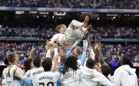 Tranendal bij afscheid Luka Modric van Real Madrid: 'Daar heb ik het minst gehuild'