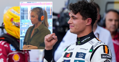Lando Norris wakkert geruchten over nieuwe vriendin aan door ex van voetballer uit te nodigen in Monaco