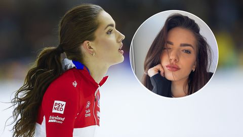 Hongerige schaatsster Pien Hersman laat haar lenigheid zien: 'Ik raak de hoeken beter'