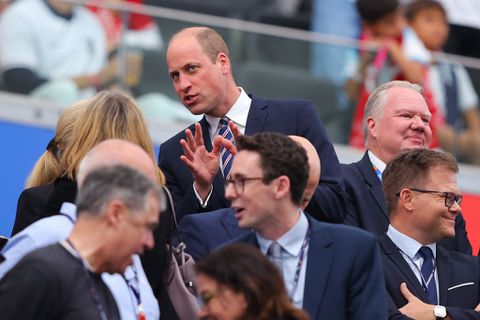 Britse prins William gaf Engelse spelers peptalk na gelijkspel op EK