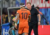 Memphis Depay en Ronald Koeman / Getty Images