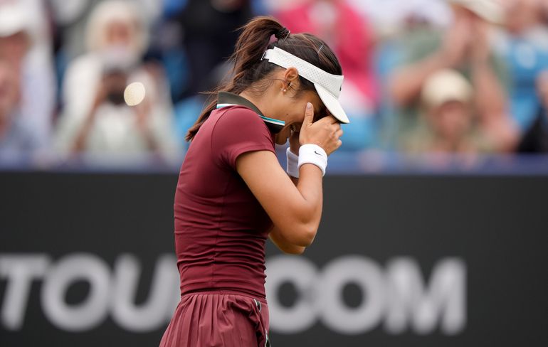 Tranen bij Engelse toptennisster in aanloop naar Wimbledon: 'Dit betekent heel veel voor me'