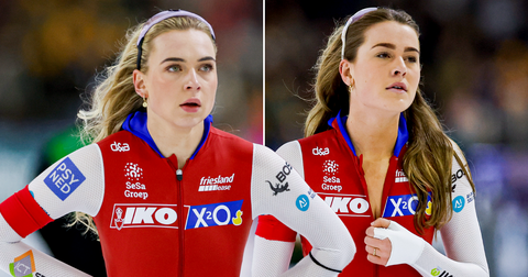 Joy Beune verrast door besluit van schaatsvriendin: 'We gaan haar wel missen'