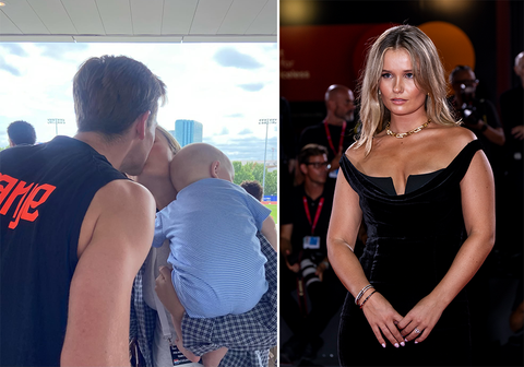 Opvallend detail op foto's Mikky Kiemeney (vrouw Frenkie de Jong) roept vragen op