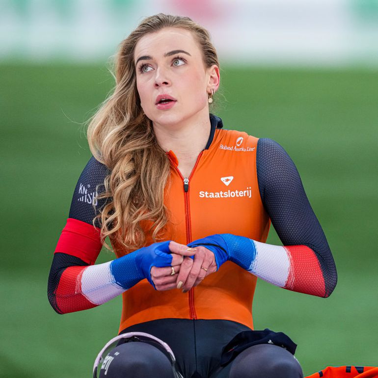 Topschaatsster Joy Beune baalt van besluit KNSB richting Olympische Spelen: 'Dan heb je gewoon dikke vette pech'