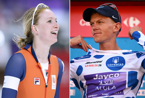 Olympisch schaatsster (36) viert groot succes van Nederlandse vriend in Vuelta: 'Trots'