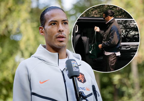 Oranje-international Virgil van Dijk valt op met peperduur accessoire: 'Samen met mijn styliste aan gewerkt'