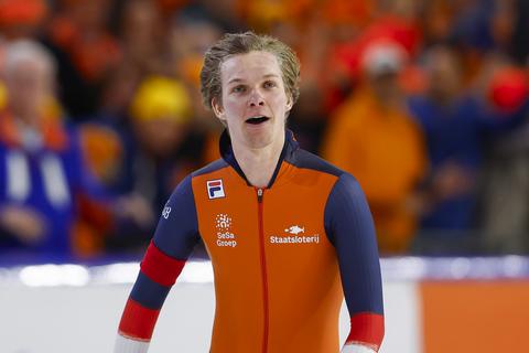 Topschaatser Stijn van de Bunt (22) stelt doel na grote doorbraak: 'Goed om dat mee te maken'