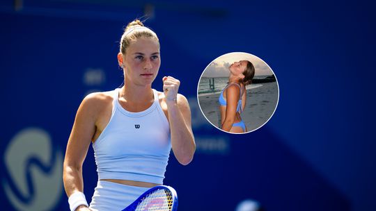 Populaire tennisster (23) steelt na week vol ophef de show met gewaagde foto’s: 'Ik ben echt klein!'