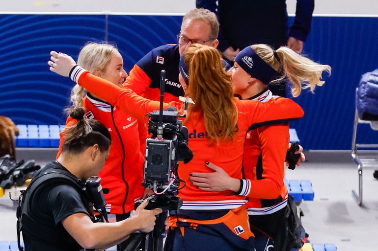 Joy Beune, Antoinette Rijpma-De Jong en Marijke Groenewoud maken met goud einde aan bizarre periode