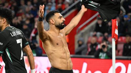 Mohamed Salah laat Arne Slot en Liverpool juichen met twee belangrijke treffers