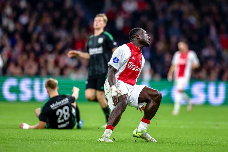 Hoe Brian Brobbey een beetje kleur gaf aan 'slechtste duel in de ArenA' van Ajax