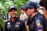 Sergio Pérez en Max Verstappen bij Red Bull © Getty Images