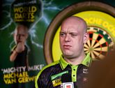 Michael van Gerwen weet wie zijn tegenstander is in de eerste ronde van het WK darts. ©PDC