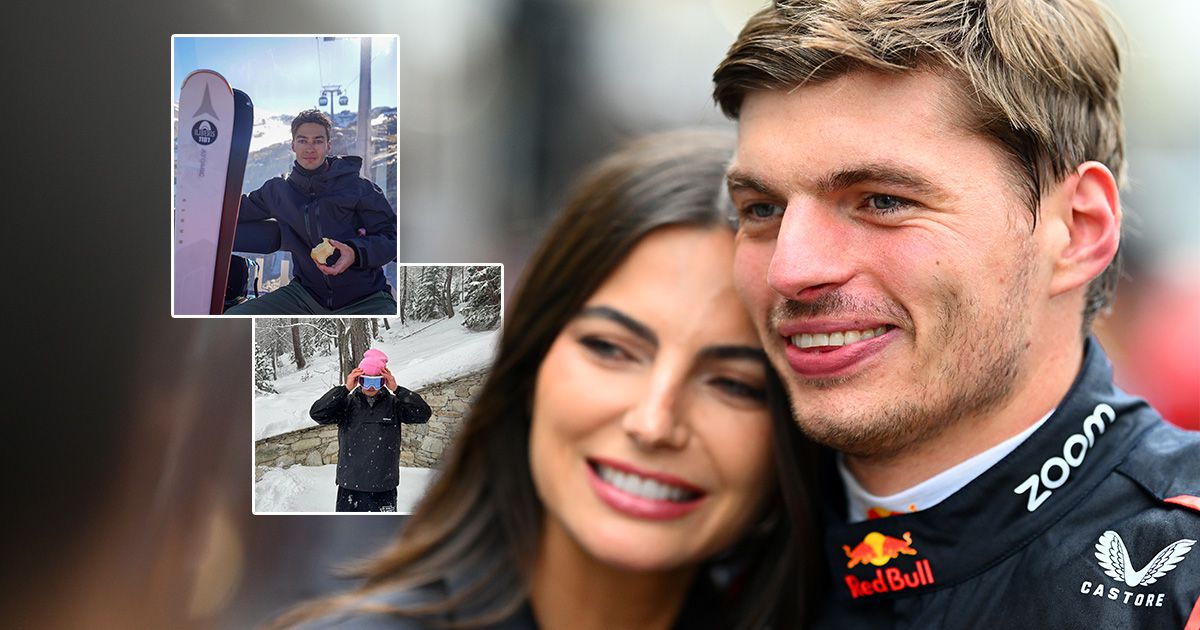 Vriendin én 'vijanden' van Max Verstappen genieten in de sneeuw