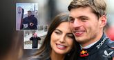 Max Verstappen, Kelly Piquet, George Russell en Lando Norris. Getty Images/Instagram