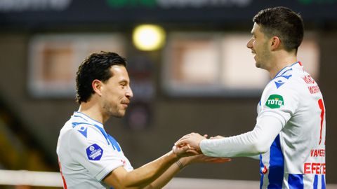 Heerenveen heeft geen moeite met Volendam; Pelle van Amersfoort scoort weer twee keer