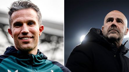 Robin van Persie krijgt advies van PSV-trainer Peter Bosz: 'Daar moet je gewoon achter blijven staan'