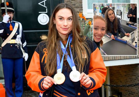 Femke Kok weer aan het werk gezet na Olympische Spelen: 'Middagje achter de kassa'