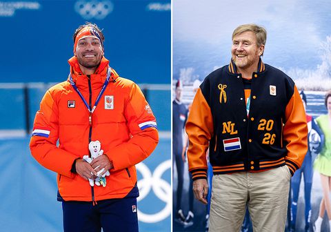 Koning Willem-Alexander neemt Kjeld Nuis op de hak na VI-uitspraak: 'Dat vind ik humor'