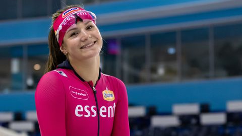 Het bijzondere verhaal van schaatstalent Angel Daleman: ‘Ik stond als 2-jarige al op de schaatsbaan bij mij in de buurt’