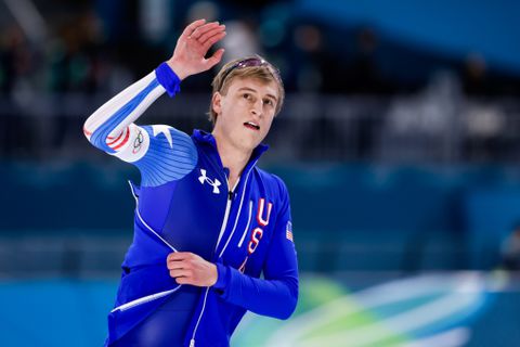 Schaatsfenomeen Jordan Stolz laat zich uit over 'ambitieuze' plannen: 'Dit is nooit eerder gedaan'